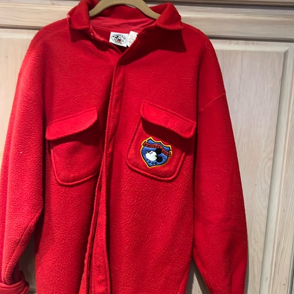 Authentic Disney Micky mouse fleece shirt - Picture 1 of 5
